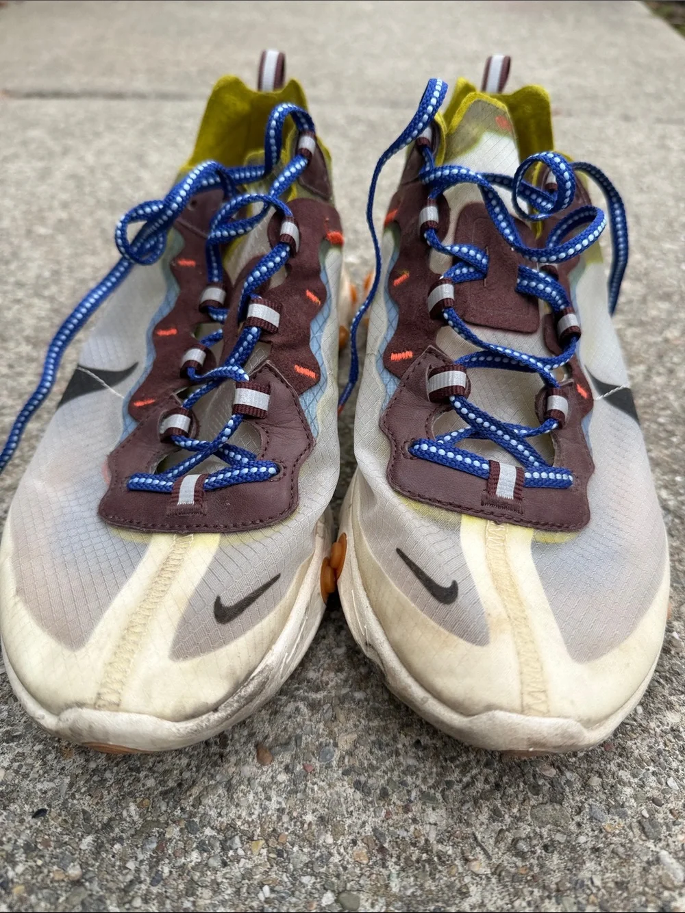 Nike Element React 87 Moss/Orange/Black 2019